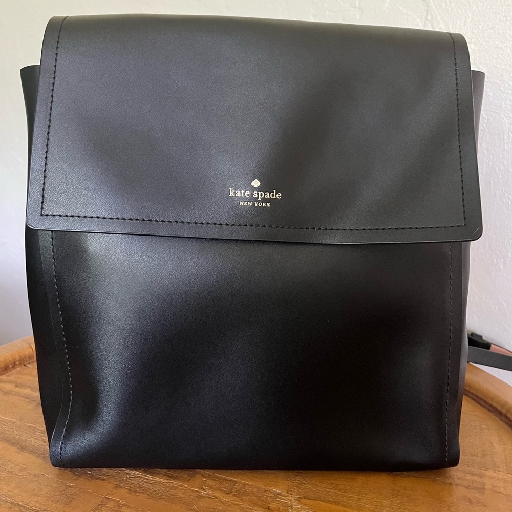 Kate spade smooth leather backpack